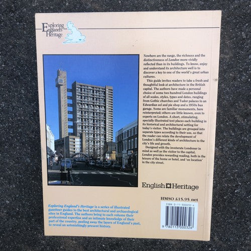 Exploring Englands Heritage London By Elain Hardwood