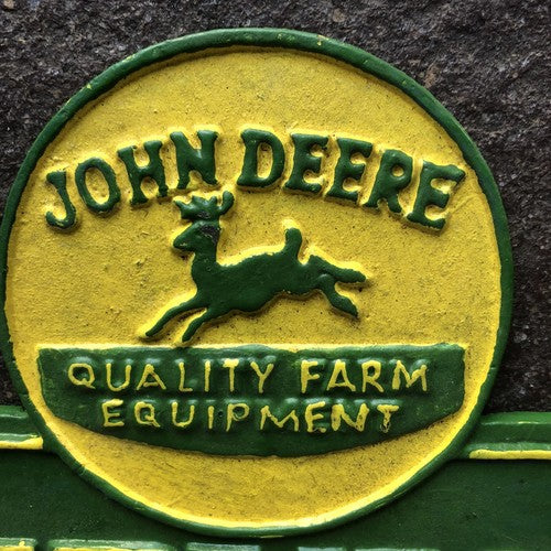 John Deere Service Key Rack Cast Iron