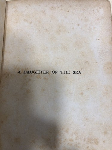 Amy Le Feuvre A Daughter Of The Sea