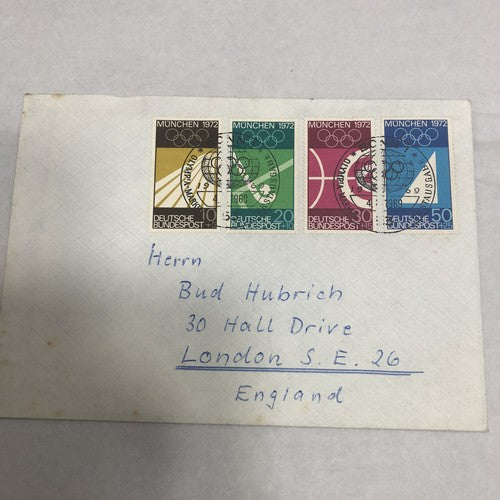 Summer & Winter 1972 Olympic Stamp First Day Covers