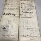Vellum Indenture Documents 1888