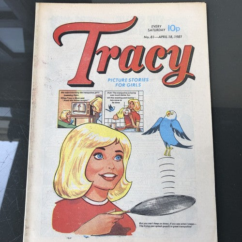 Tracy Comic Bundle Of Four