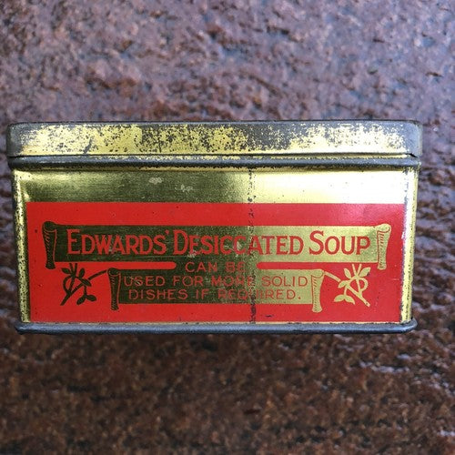 Edwards Desiccated Soup Vintage Tin