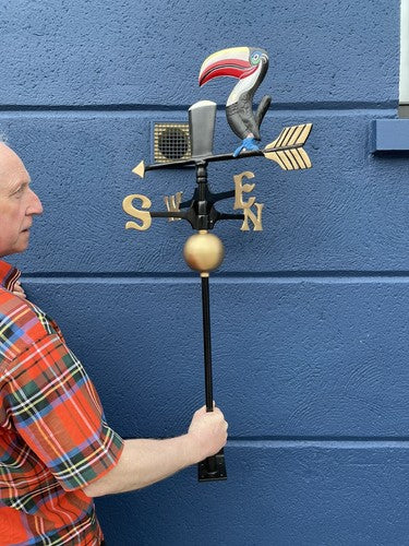Guinness Toucan Metal Weather Vane New Design