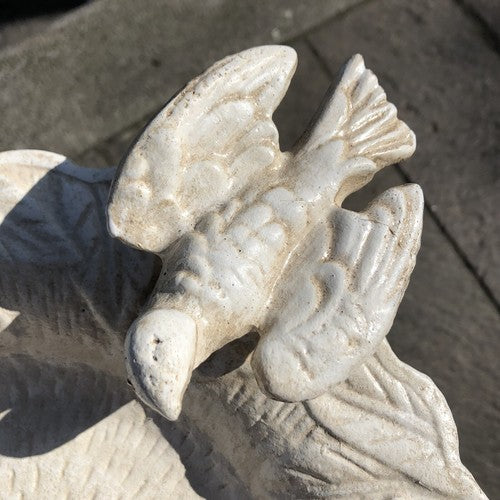 Cast Iron Bird Bath Feeder
