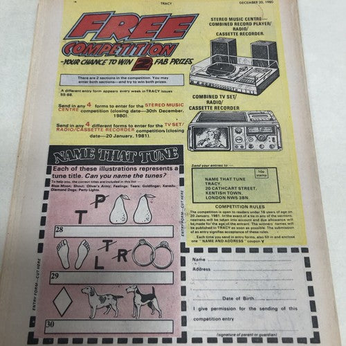 Tracy Comic Bundle Of 3