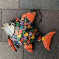 Fish Vintage Style Tin Plate Hanging