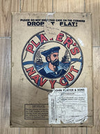 Players Navy Cut 1930s ADVERTISING BOX