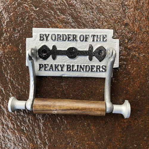 Peaky Blinders Cast Iron Toilet Roll Holder