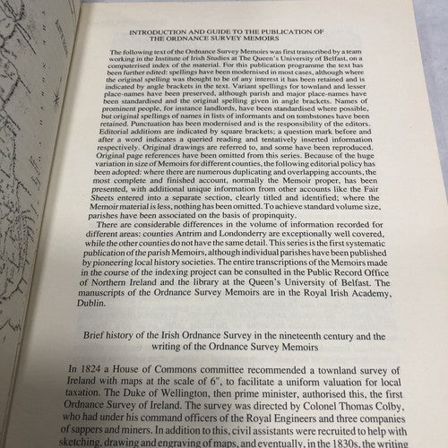 Parishes Of County Antrim 1832-8 Vol 8