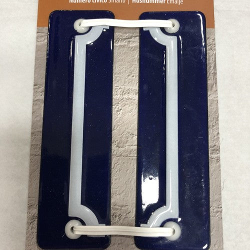 Enamel House Number Trim