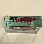 Spaceform Lucky Lady Glass Block Overseas Post Available