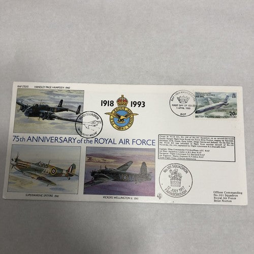 Flown First Day Covers Five Year 1993