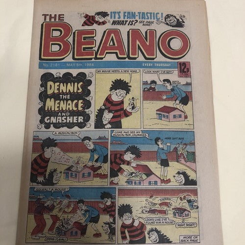 Beano 5 Comics 1984 Nos2181-2185