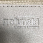 Golunski Cream Leather Wallet