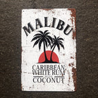 Malibu Metal Sign
