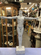 Gymnast Standing Diamanté Effect Ornament