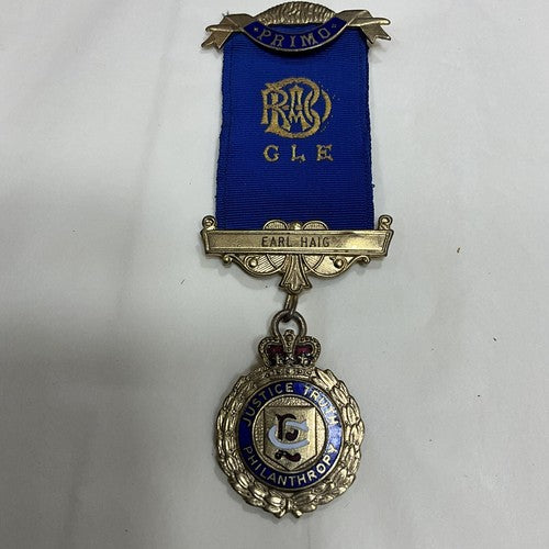 Masonic Buffs Jewel 1978 Jewel And Ribbon