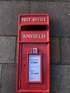 Anfield Wall Mounted Post Box Front Only Heavy Cast Iron