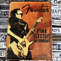 Fender Fine Electric Instruments Metal Sign