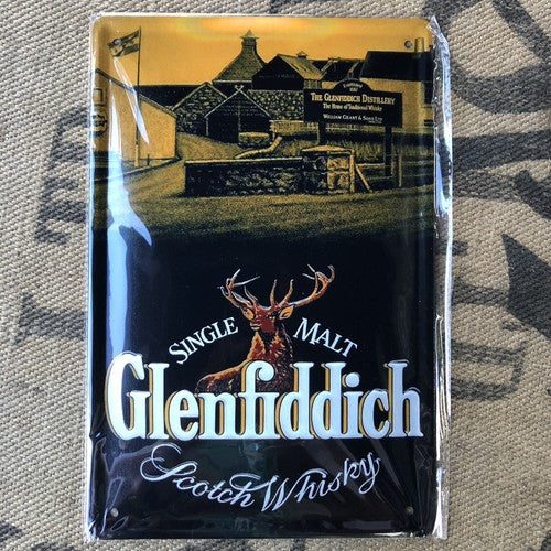 Glenfiddich Metal Sign