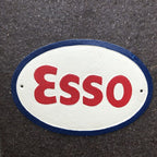 Esso Cast Iron Sign