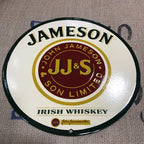 Jameson Enamel Sign