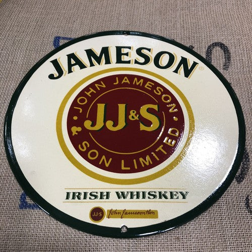 Jameson Enamel Sign