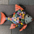 Fish Vintage Style Tin Plate Hanging