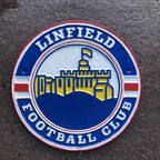Linfield Cast Iron Sign