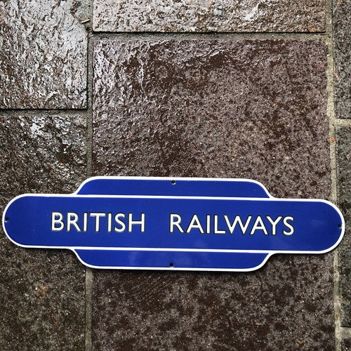 British Railways Enamel Sign
