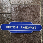 British Railways Enamel Sign