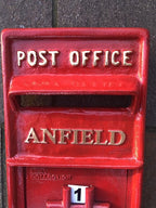 Anfield Wall Mounted Post Box Front Only Heavy Cast Iron