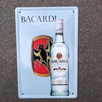Bacardi Metal Sign