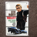 Steve McQueen Metal Sign