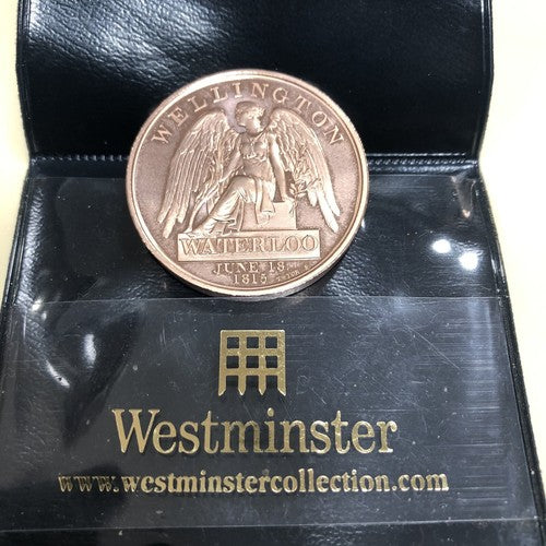 Westminster Collection 2015 Battle Of Waterloo Bicentennial Copper Medallion