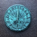 Sundial Cast Iron Verdigris Finish