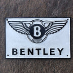 Bentley Cast Iron Sign