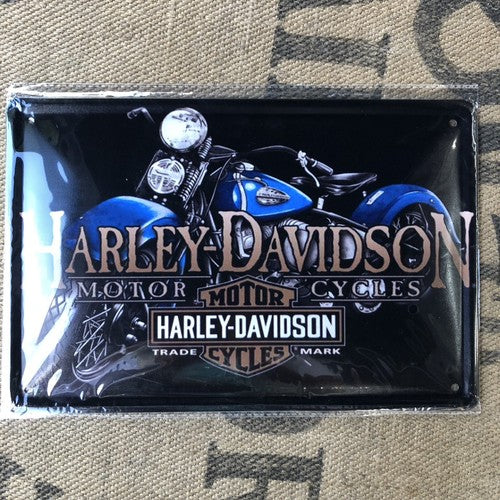 Harley Davidson Cycles Metal Sign