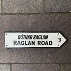 Raglan Road Cast Iron Street Sign