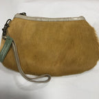 beck sondergaard Eelskin Purse New With Tags Golden Yellow