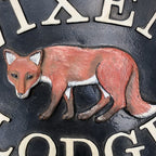 House Plaque Heavy cast Iron