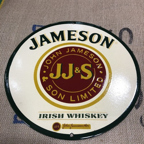 Jameson Enamel Sign
