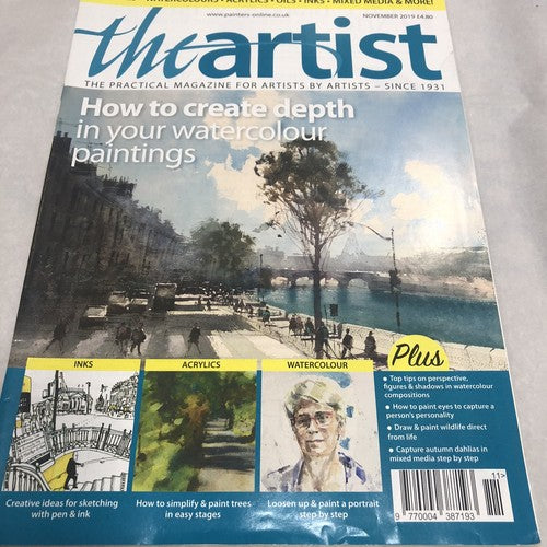 The Artist Magazine Bundle Of 7