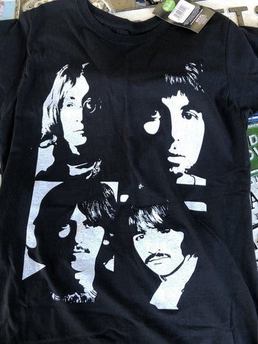 The Beatles Back In The USSR Ladies Black Teeshirt XL