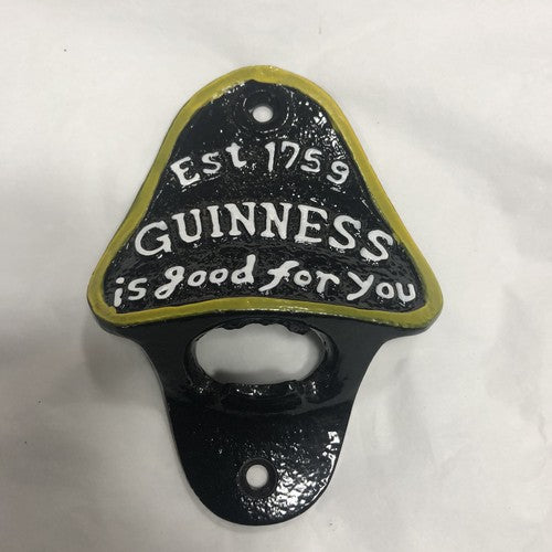 Guinness Cast Iron Wall Bottle Opener