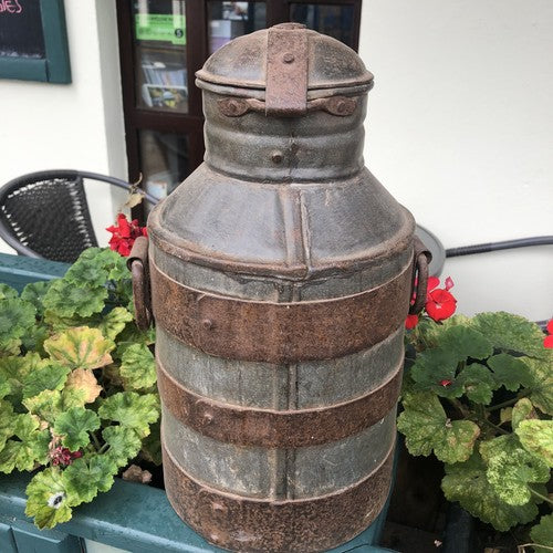 Milk Churn Vintage 34 Cms High
