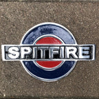 Spitfire Polished Aluminium Sign