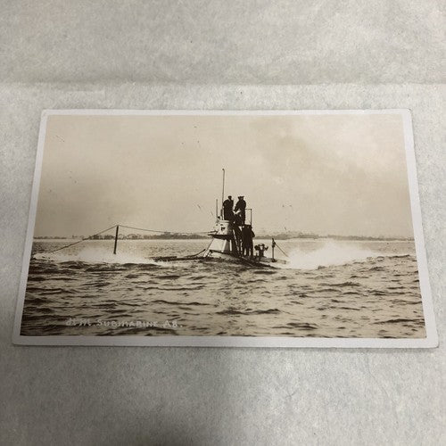 British Submarine Real Photograph Post Cards