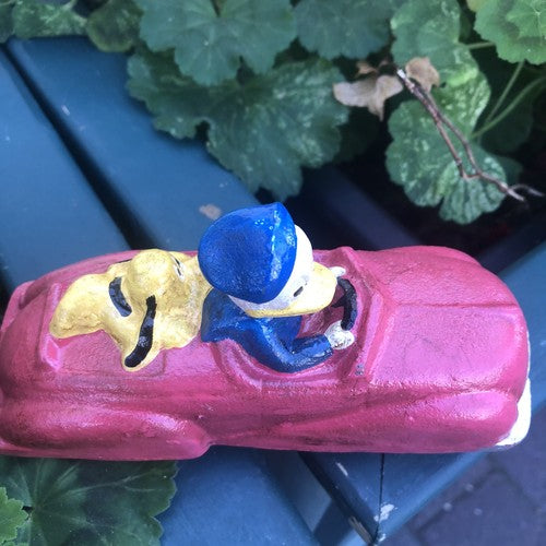 Donald And Pluto Cast Iron Model